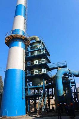 鑫聯環?？萍脊煞?回轉窯煙氣脫硫改造助力綠色發展